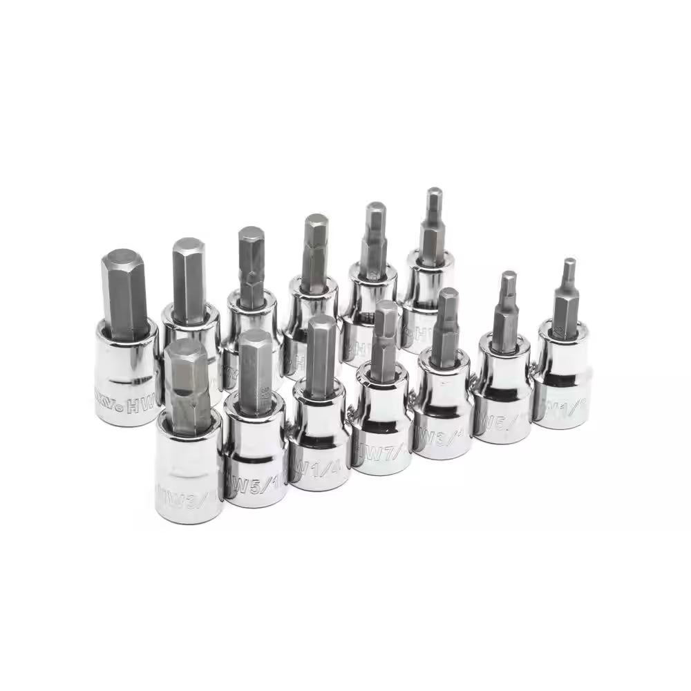 
                  
                    3/8 In. Drive Sae/Metric Hex/Torx Bit Socket Set (22-Piece)
                  
                